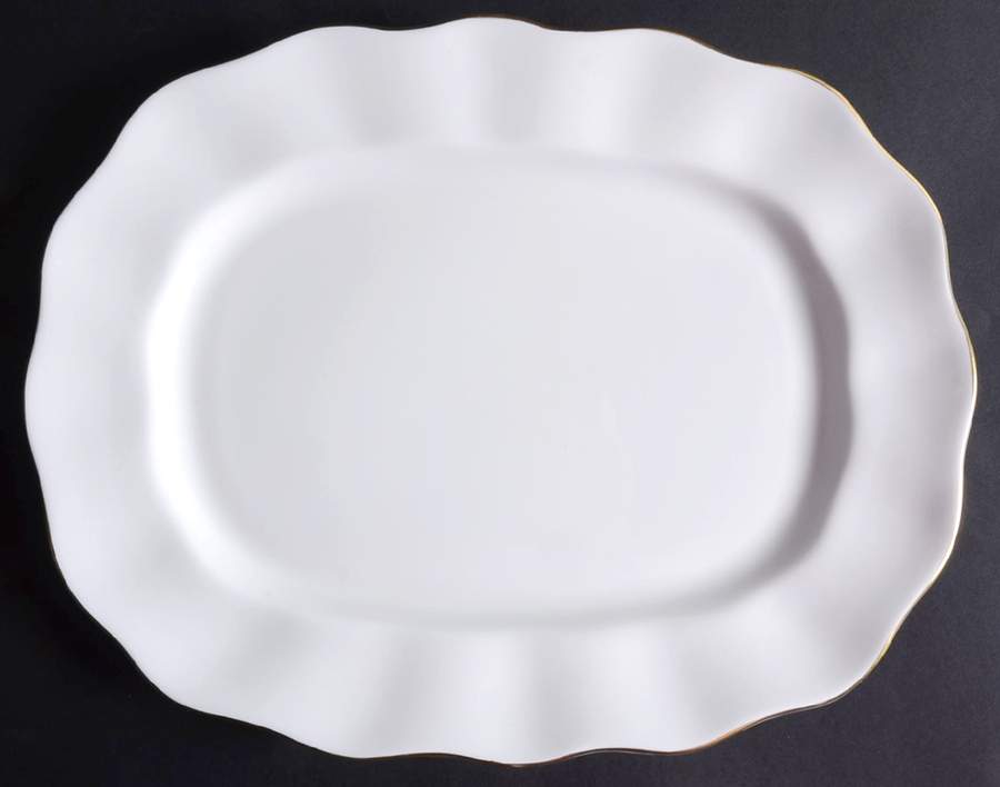 Aurora 12" Oval Serving Platter by Coalport-1