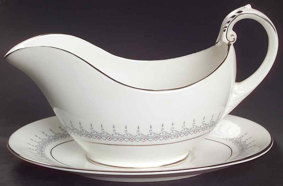 Avon Gravy Boat & Underplate by Coalport-1
