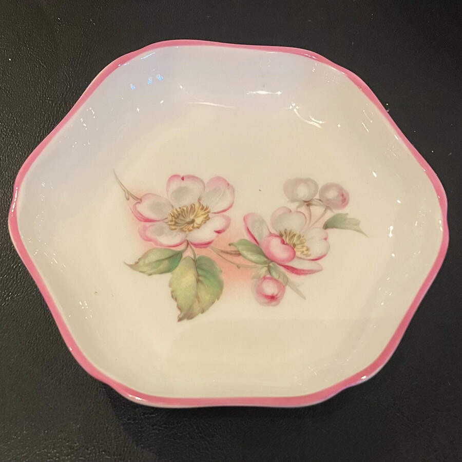 Blossomtime Sweet Meat Dish 4" by Coalport-1