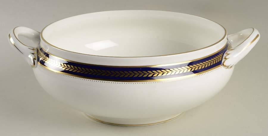 Blue Wheat Round Vegetable No Lid by Coalport-1