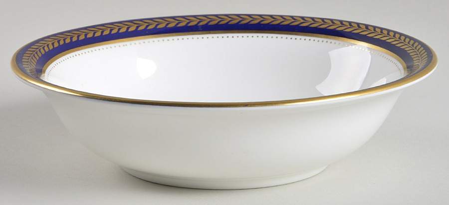 Blue Wheat Coupe Cereal Bowl by Coalport-1