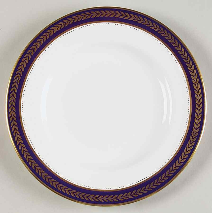 Blue Wheat Dessert/Pie Plate by Coalport-1