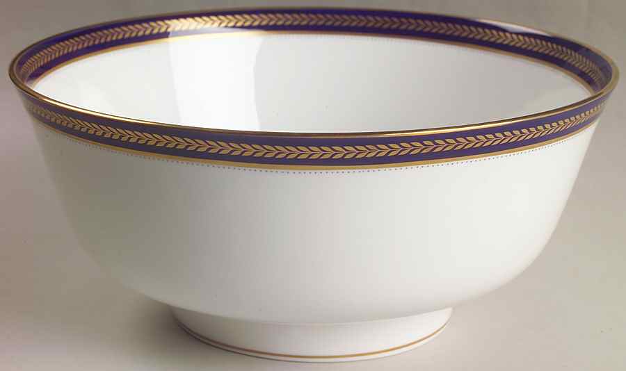 Blue Wheat 10" Large Salad Serving Bowl by Coalport-1
