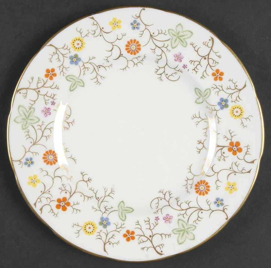 Brookdale  Dessert/Pie Plate by Coalport-1