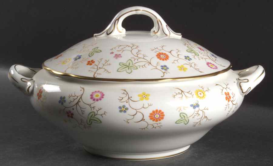 Brookdale  Round Covered Vegetable by Coalport-1