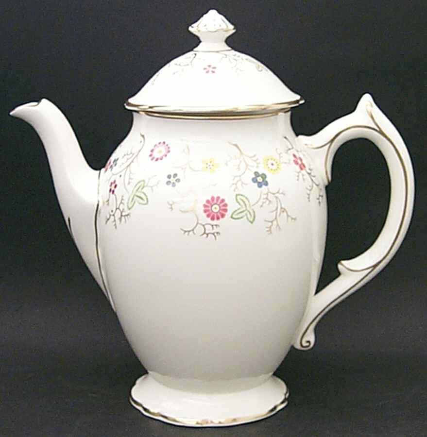 Brookdale  Coffee Pot & Lid by Coalport-1