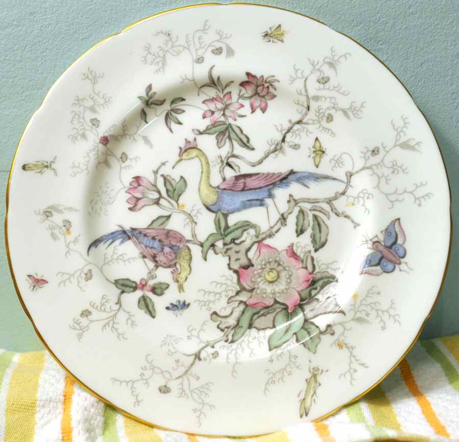 Cairo Multicolor On White (Not Raised) Bread & Butter Plate by Coalport-1