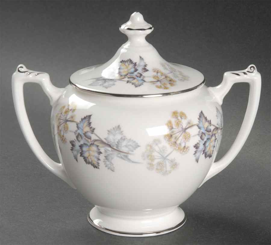 Camelot Sugar Bowl & Lid by Coalport-1
