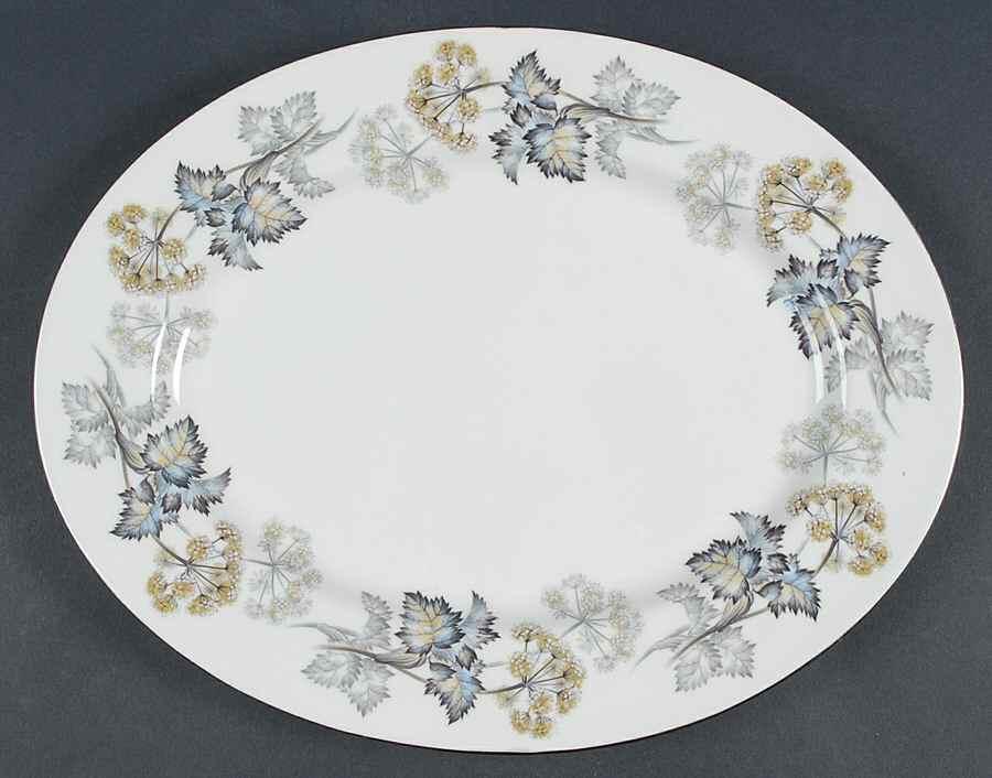 Camelot 13" Oval Serving Platter by Coalport-1