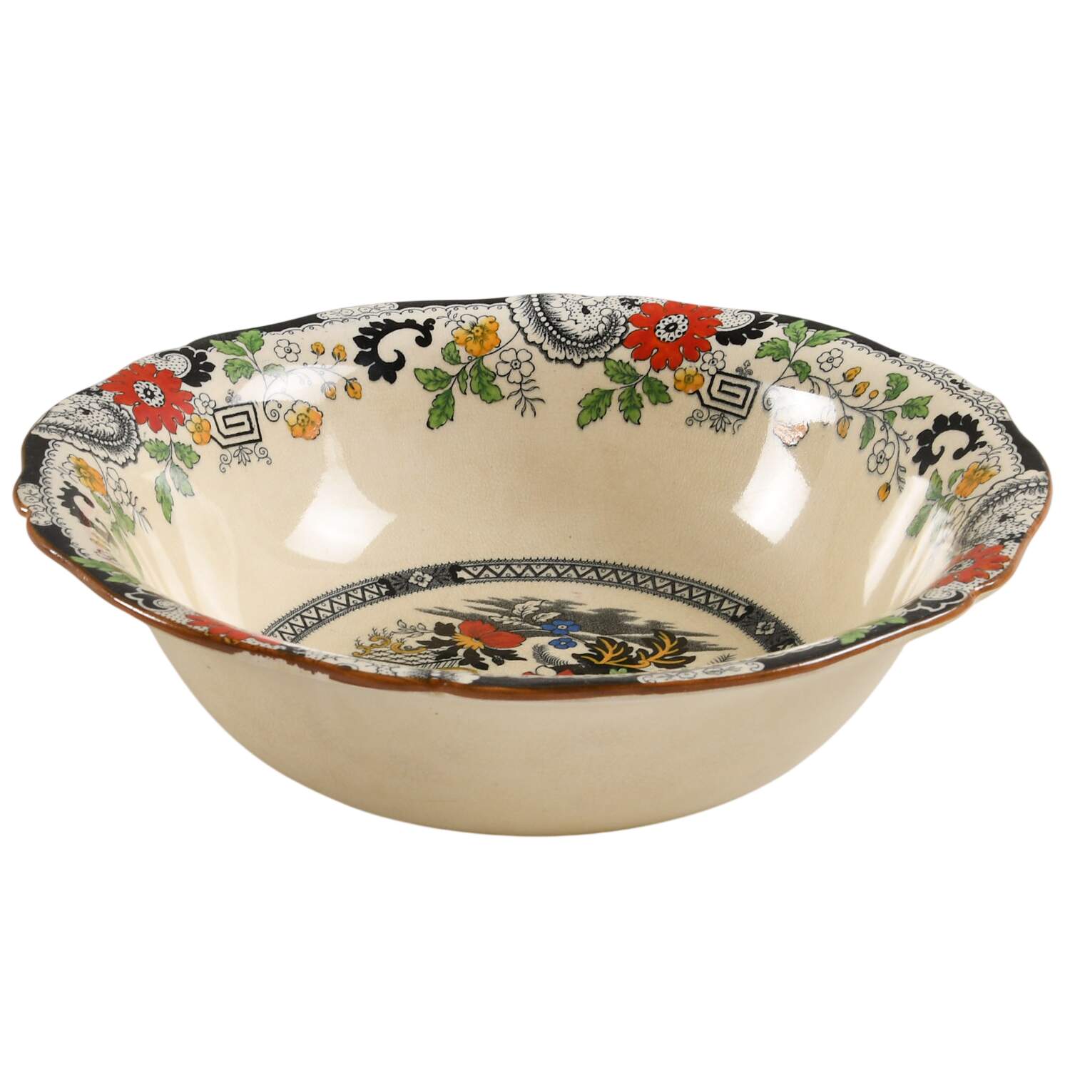 Canton (Cream) 9" Round Vegetable Bowl by Coalport-1
