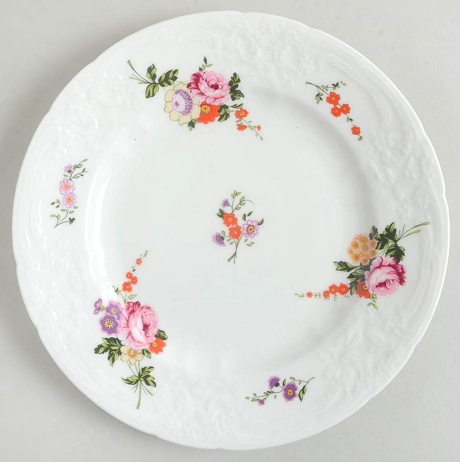 Caughley Sprays Salad Plate by Coalport-1