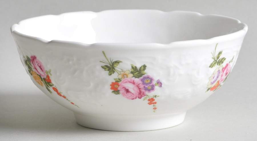 Caughley Sprays Cranberry Bowl by Coalport-1