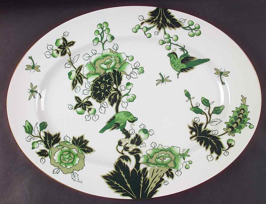 Cathay 15" Oval Serving Platter by Coalport-1