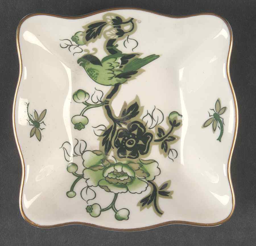 Cathay 4" Square Ashtray by Coalport-1