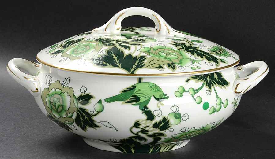 Cathay Round Covered Vegetable by Coalport-1