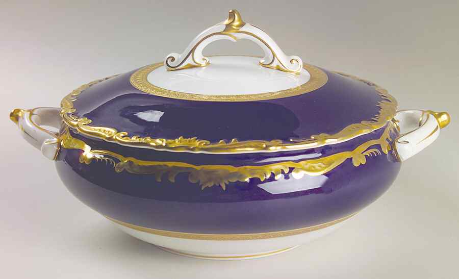 Cellini Round Covered Vegetable by Coalport-1