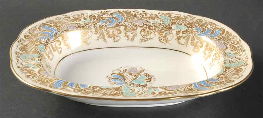 Chatsworth 9" Oval Vegetable Bowl by Coalport-1