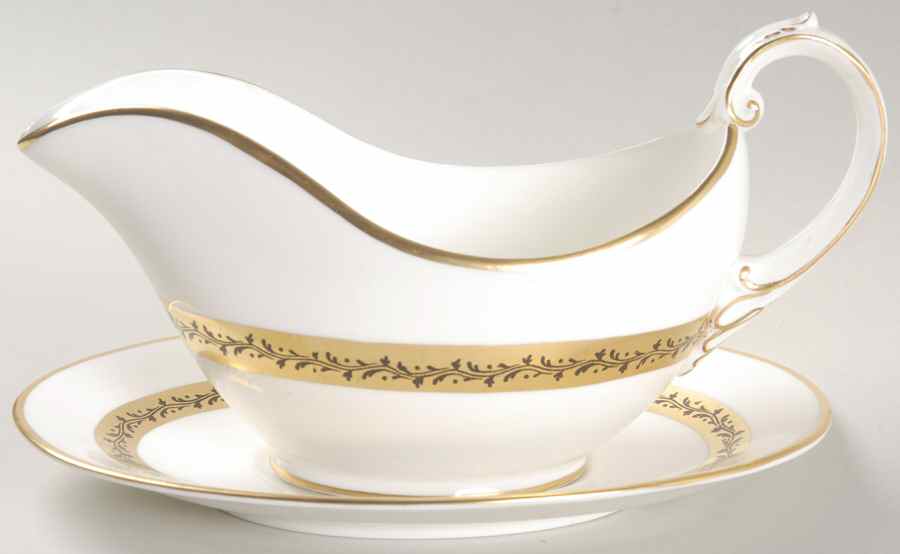 Citation Gravy Boat & Underplate by Coalport-1