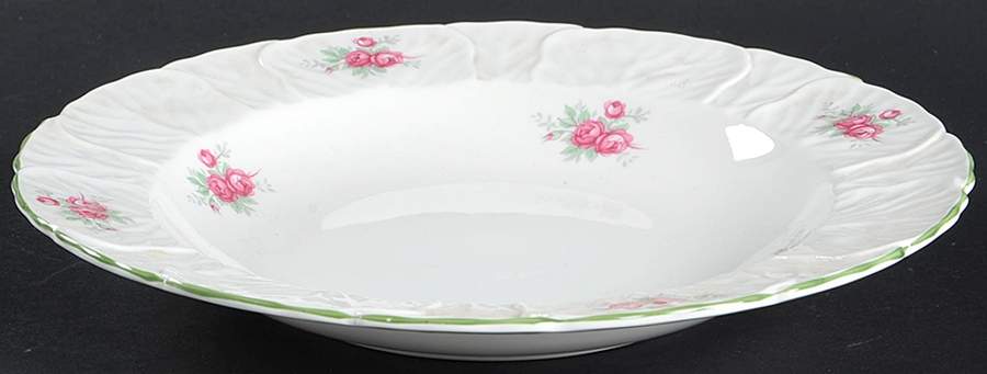 Country Garden Large Rim Soup Bowl by Coalport-1