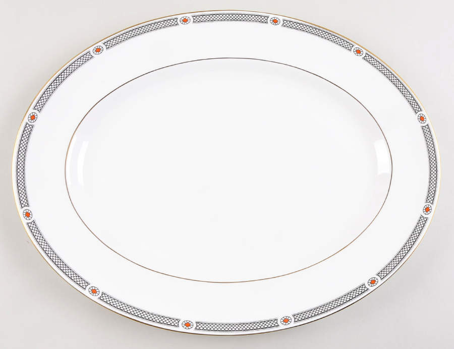 Copley 15" Oval Serving Platter by Coalport-1