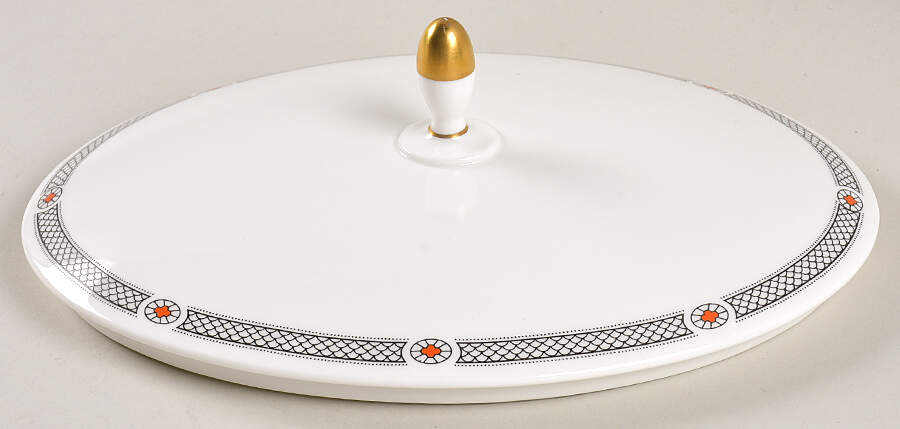 Copley Lid for Oval Vegetable by Coalport-1