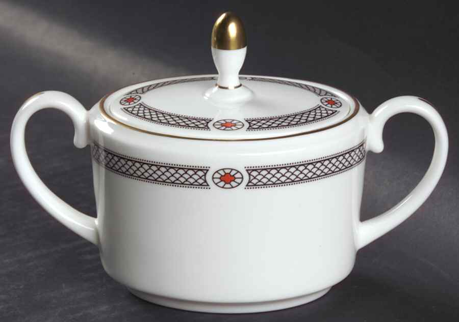 Copley Sugar Bowl & Lid by Coalport-1