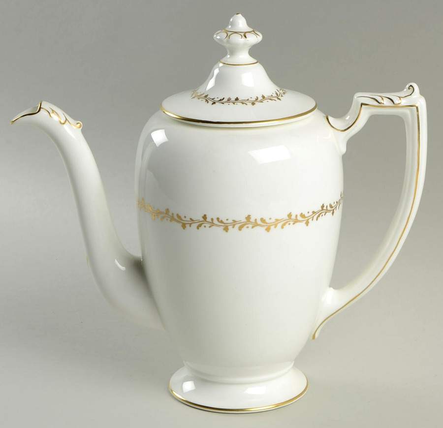 Coronet Coffee Pot & Lid by Coalport-1