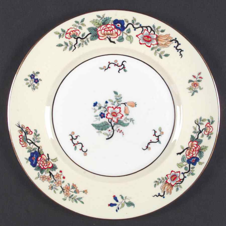 Corea (Gold Trim) Dinner Plate by Coalport-1