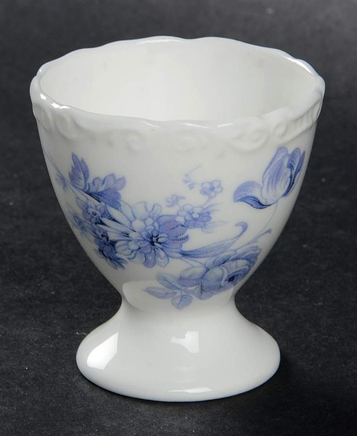 Divinity Blue Single Egg Cup by Coalport-1