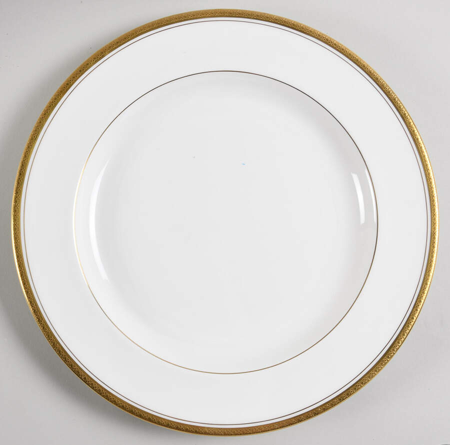 Elite Gold 13" Chop Plate (Round Platter) by Coalport-1