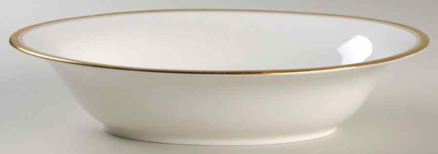 Elite Gold 9" Oval Vegetable Bowl by Coalport-1