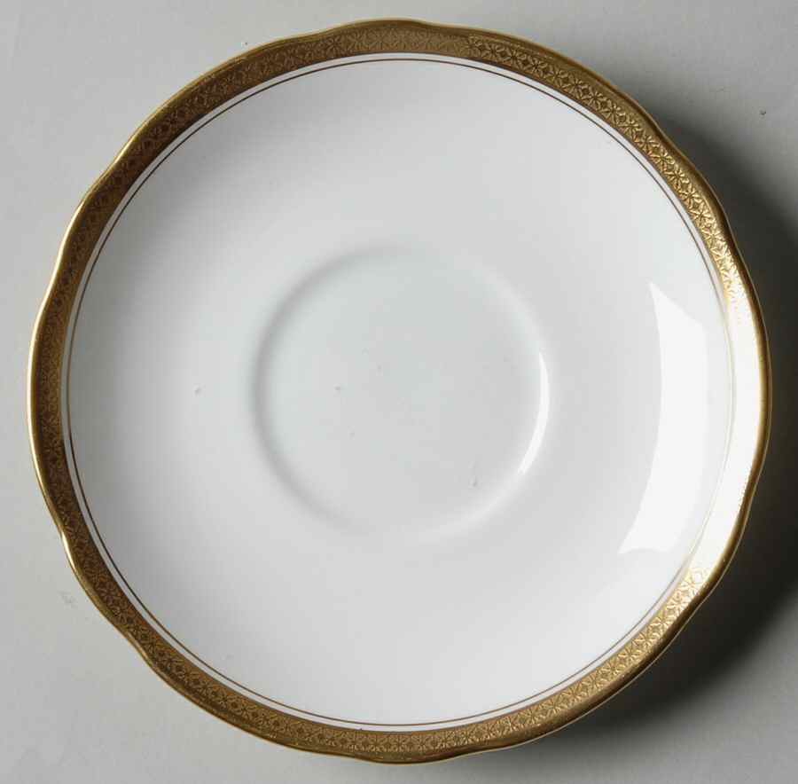 Elite Gold Saucer by Coalport-1