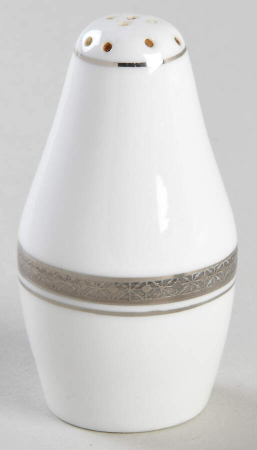 Elite Platinum Pepper Shaker by Coalport-1