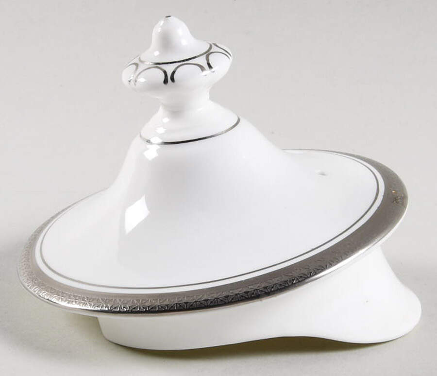 Elite Platinum Lid for Teapot by Coalport-1