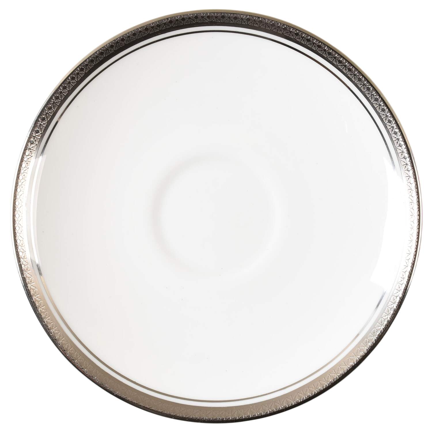 Elite Platinum Saucer by Coalport-1