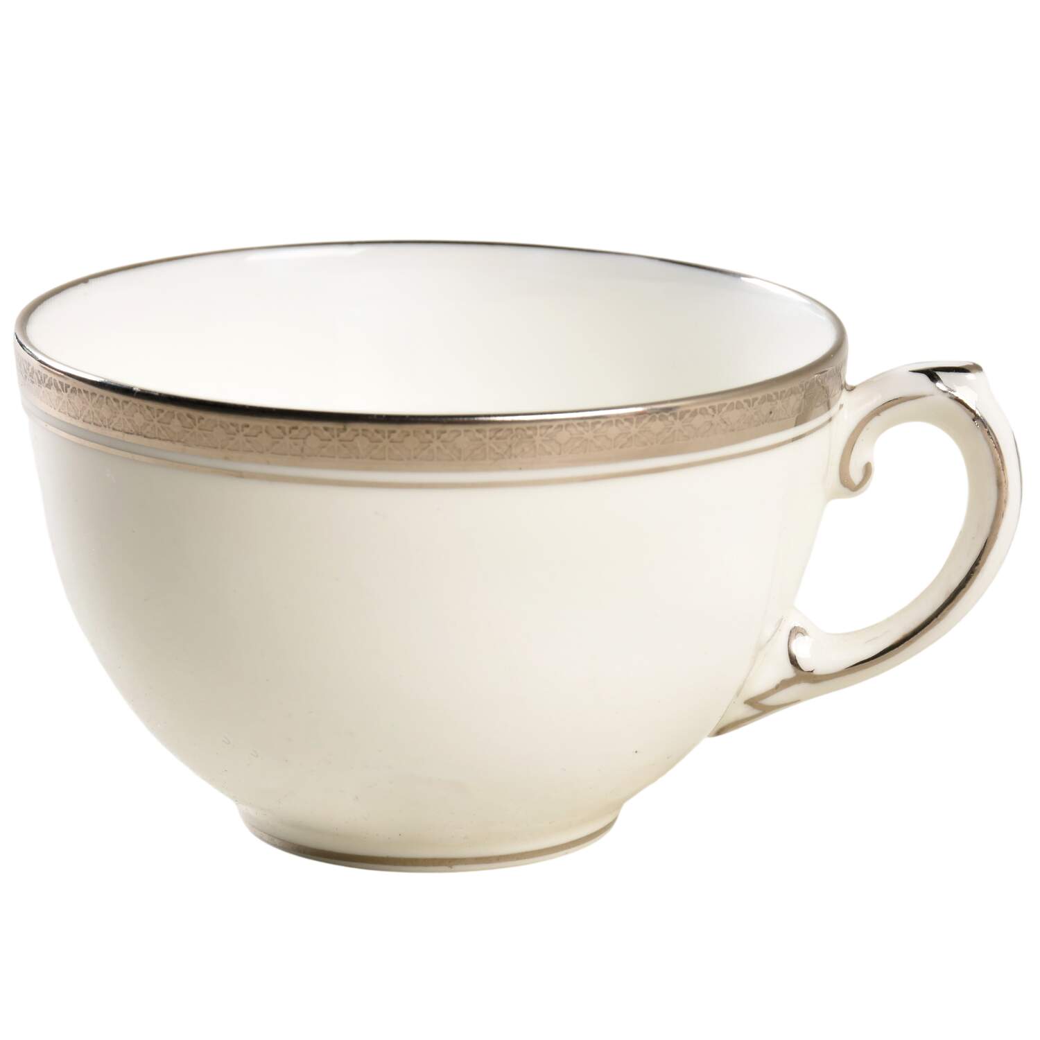 Elite Platinum Flat Cup by Coalport-1
