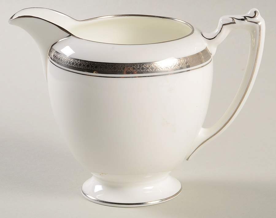 Elite Platinum Creamer by Coalport-1