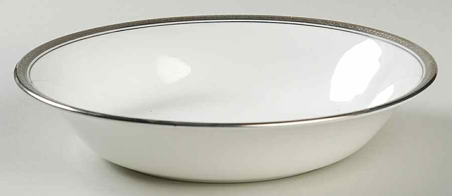 Elite Platinum Coupe Soup Bowl by Coalport-1