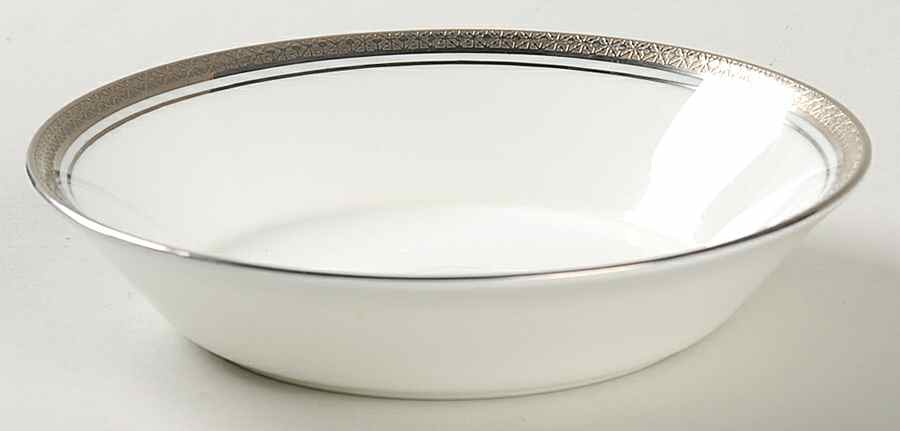 Elite Platinum Fruit/Dessert (Sauce) Bowl by Coalport-1