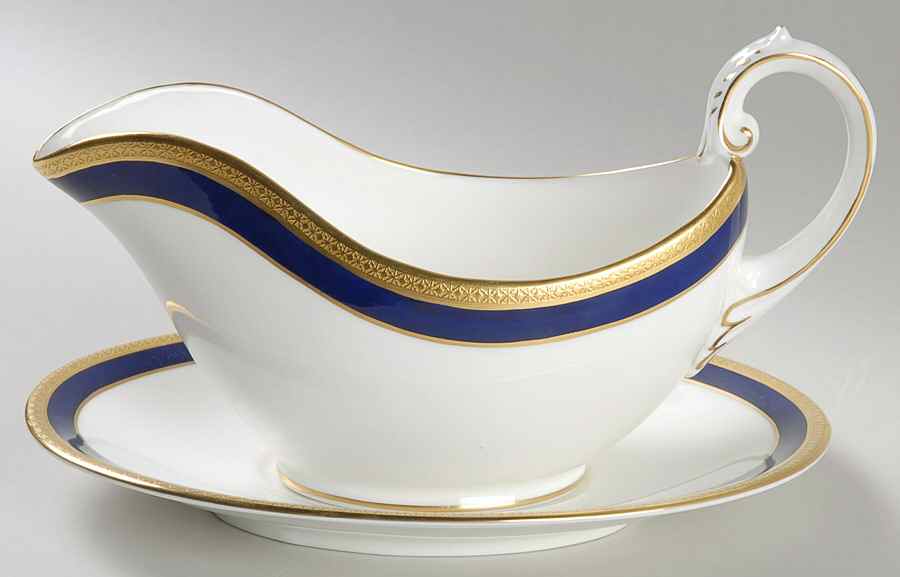 Elite Royale Gravy Boat & Underplate by Coalport-1