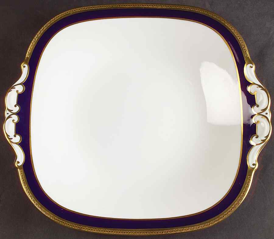 Elite Royale Square Handled Cake Plate by Coalport-1