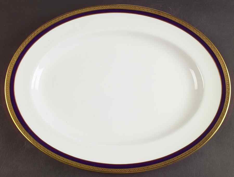 Elite Royale 15" Oval Serving Platter by Coalport-1