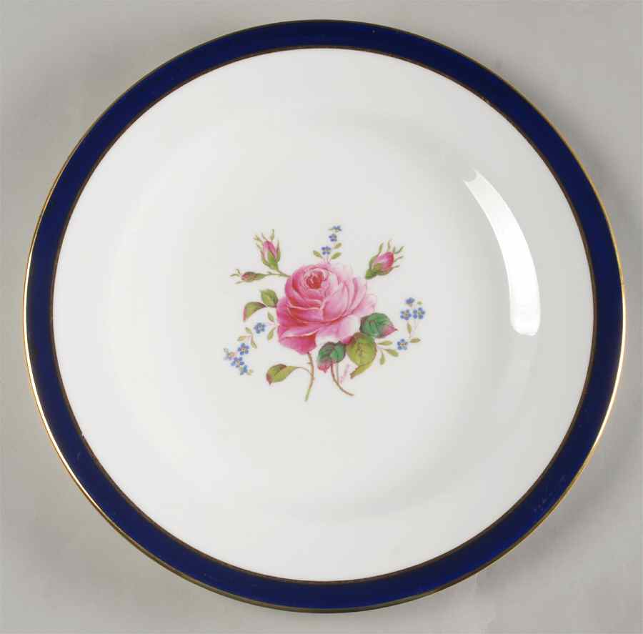 Fairfax Cobalt Blue 12" Chop Plate (Round Platter) by Coalport-1
