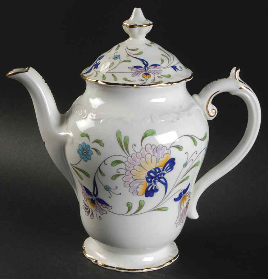 Fanfare Japan Mini Coffee Pot & Lid by Coalport-1