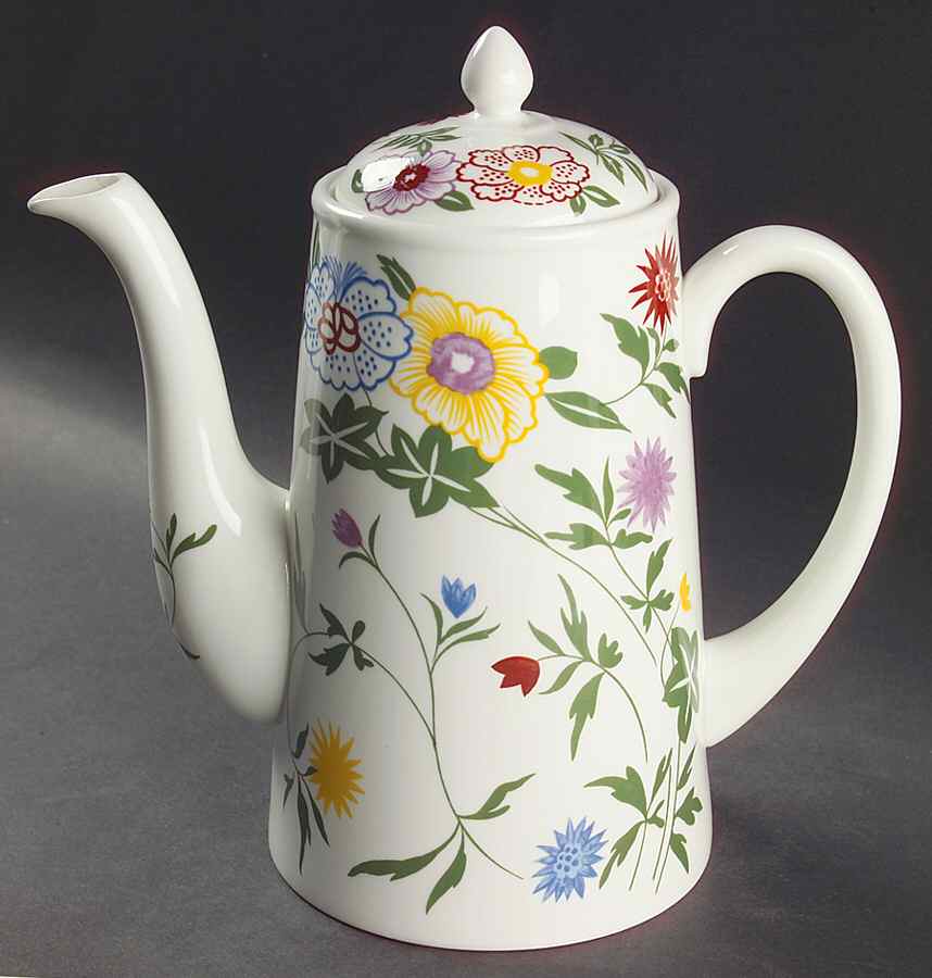 Flourish Coffee Pot & Lid by Coalport-1