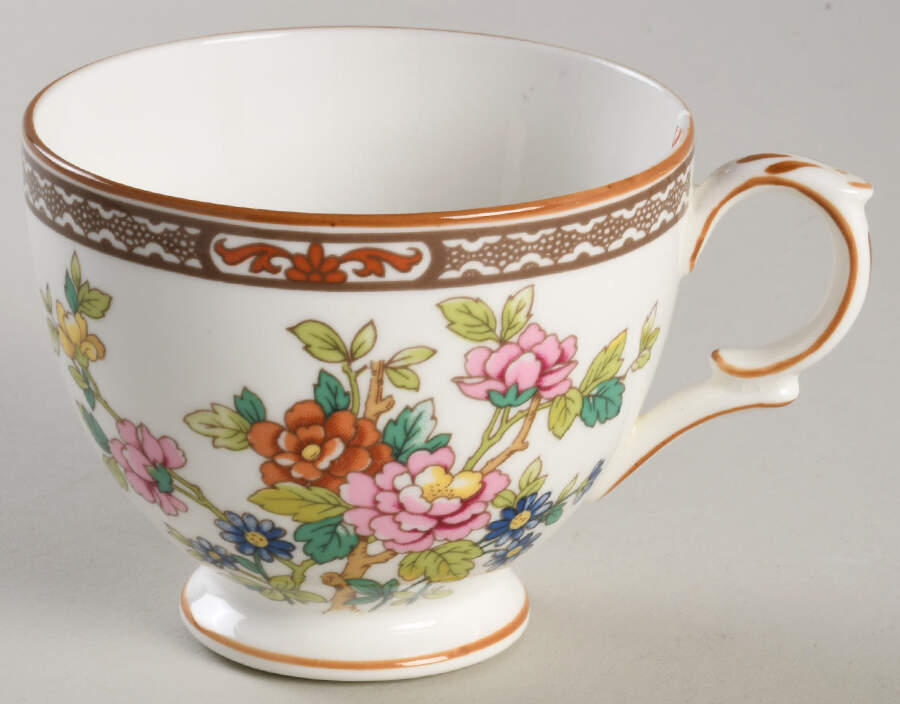 Flower of Tibet Footed Cup by Coalport-1