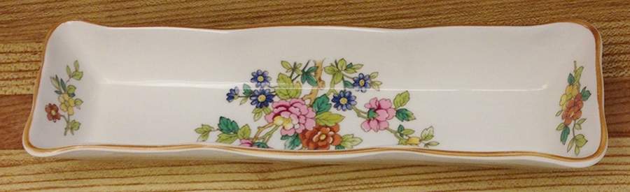 Flower of Tibet Mint Tray by Coalport-1