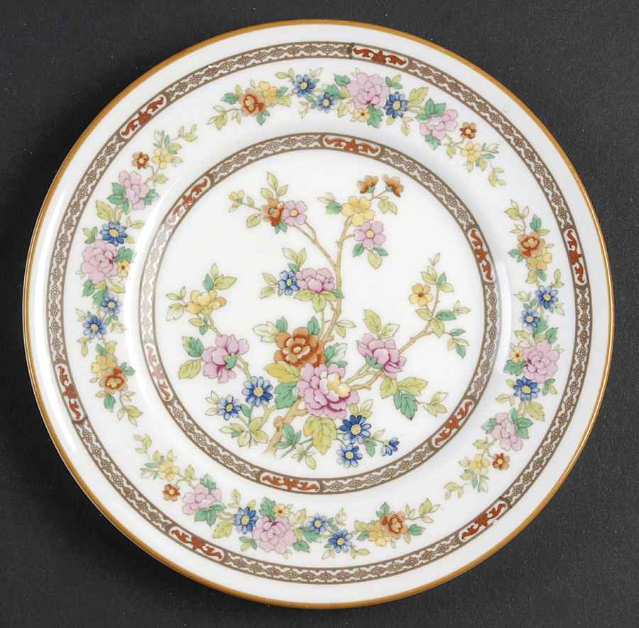Flower of Tibet Bread & Butter Plate by Coalport-1