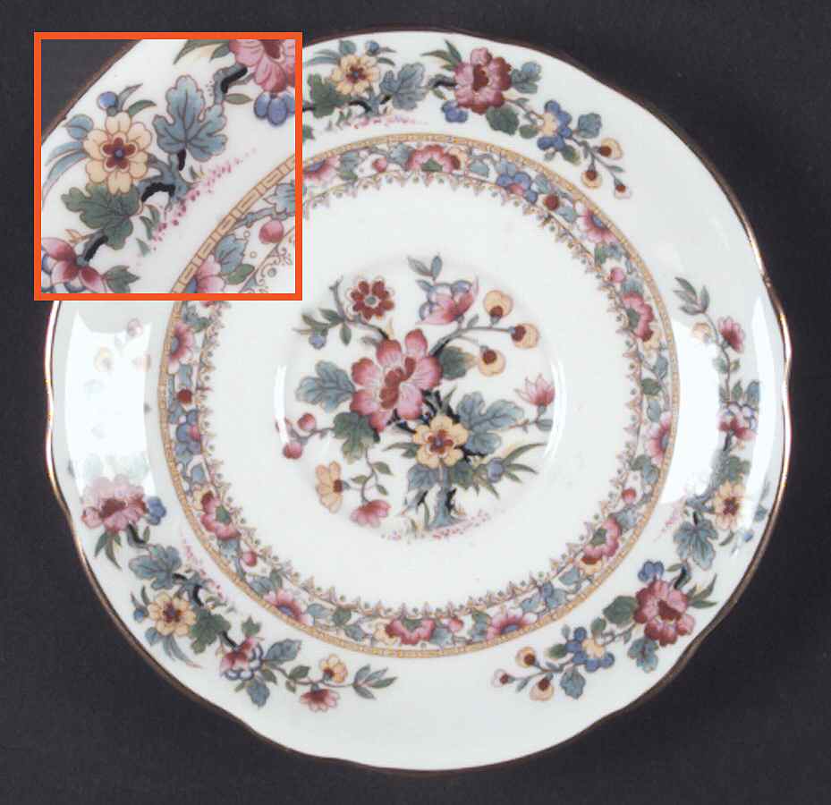 Fortune Saucer by Coalport-1