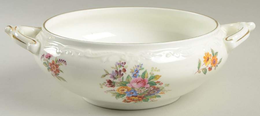 Fragrance (9504, Raised Edge) Round Vegetable No Lid by Coalport-1